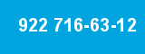 922 716-63-12 922 716-63-12